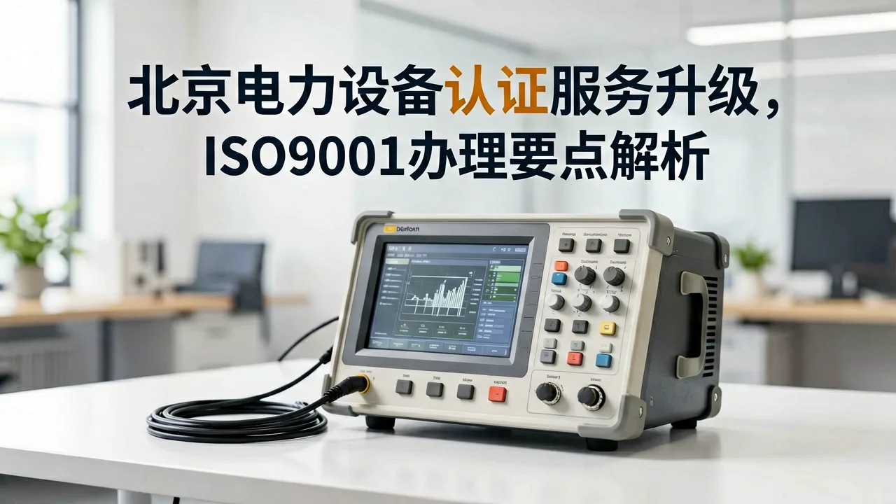 北京电力设备认证服务升级，ISO9001办理要点解析