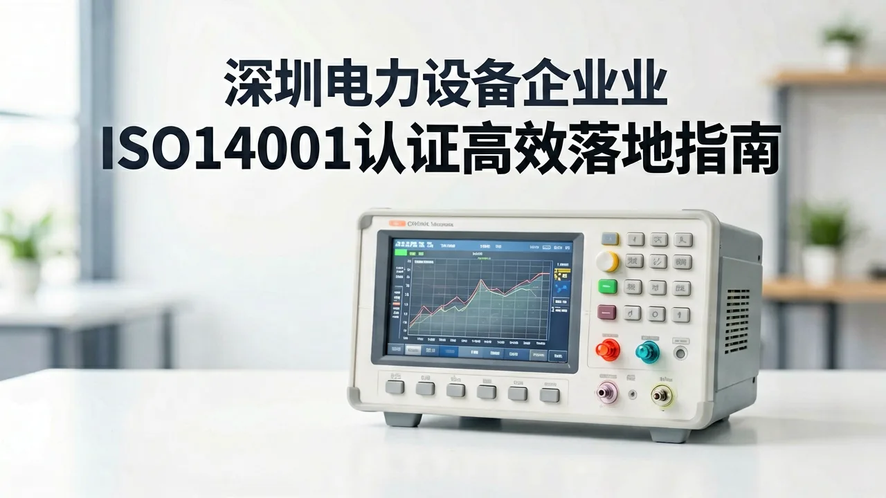 深圳电力设备企业ISO14001认证高效落地指南